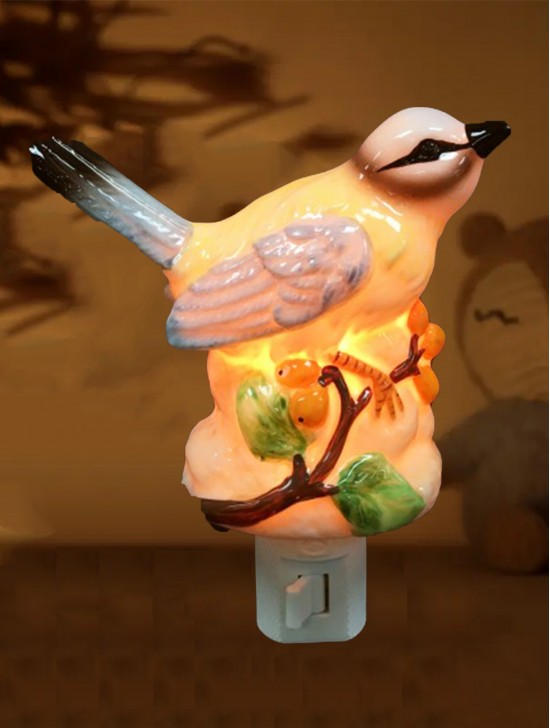 BIRD PORCELAIN NIGHT LIGHT